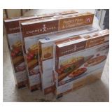 Lot of 4 CopperChef Perfect Pizza And Crisper Pan