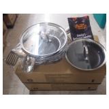 Lot of 3 Sets Of Copper Chef Titan Tri-ply 11"