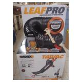 Lot of WORX Trivac All-in-one Leaf