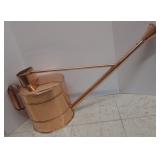 Large Copper Watering Can w/ Long Supported Spout