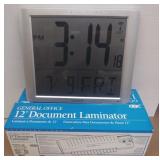 Lot of General Office 12" Document Laminator and