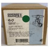 Chicago Faucets Straight Stop Chrome Plate Model