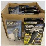 Box Lot w/ Bell Howell 32 LED and Taclight