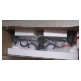 Kalco outdoor double post mount bracket textured