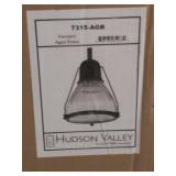 Hudson valley pendant light aged brass