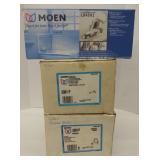 Lot of Moen bathroom faucets