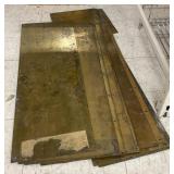 Lot of several Brass Sheets