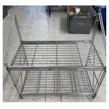 Metal Wire Shelf, Measures Approx 2ft by 1ft w/