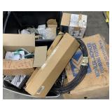 Pallet w/ various plumbing items and coaxial