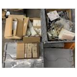 Pallet w/ various plumbing supplies.