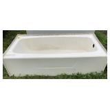 Fiberglass bathtub