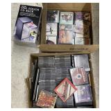 Lot of CD rack, assorted jazz CDs and more