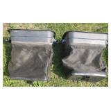 Lawnmower yard clipping catcher bags