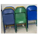 Assorted folding chairs *times the quantity