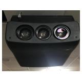 Zenith HD projection display and perm-wall screen