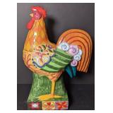 JimShore Rooster Cookie Jar 16"