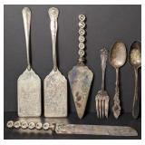 Silver Plate Serving Utensils
