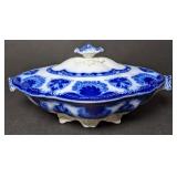 W.H. Grindley Baltic Flow Blue Casserole Dish