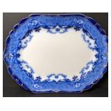 Verona by Ridgways Flow Blue Serving Platter