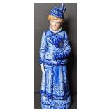 Flow Blue Teacher Figurine 8"