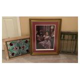 "DUET" BY SANDRA KUCK  numbered And stained