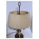 Table lamp brass finish 24" H.