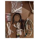 Lot of assorted items including various extension
