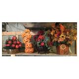 Lot of assorted autumn decorations