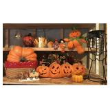Lot of various autumn/Halloween decorations