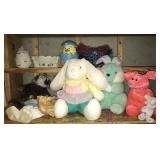 Lot of assorted Easter decorations including