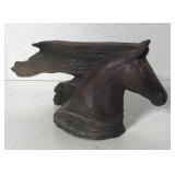 Wind horse limited edition horse head statue