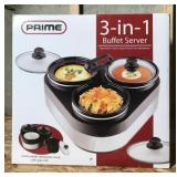 Prime 3-in-1 buffet server