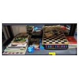 Contents of Shelf incl. Games, Toys, Books, etc