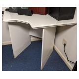 Small White Corner Desk 
48x28x30"