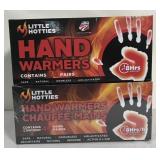 2 boxes of Little Hotties hand warmers *one