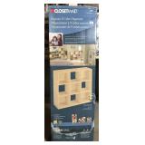 Closetmaid stackable 9 cube organizer