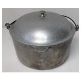 Vtg Majestic Cookware Aluminum Stock Pot w/ Lid