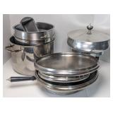 Mix Cookware, Pots, Pan, Chafing Dish, Lids,