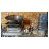 Shelf Cont incl Cookware, Commercial Baking P