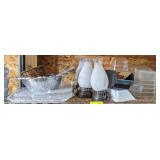 Shelf Cont incl Serving Trays, Battery Powered