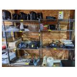 Adjustable Metal Shelving Unit, Storage,