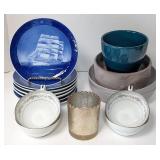 Lot w/ Porcelain Teacups, Collectable Plates,