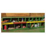 Contents of Shelf w/ screw and various home