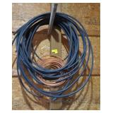 Various pieces of hosing