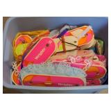 Tote of ribbon and linen
