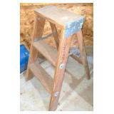 Wooden Two Step Ladder