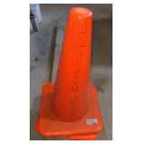 Pair of 18" Orange Cones
