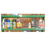 Lot w/Yard Chemicals, Tie Wire, Cleaning Supplies