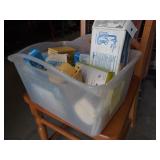 Box of electrical accessories -- outlets,