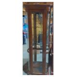 76" Curved Corner China Cabinet